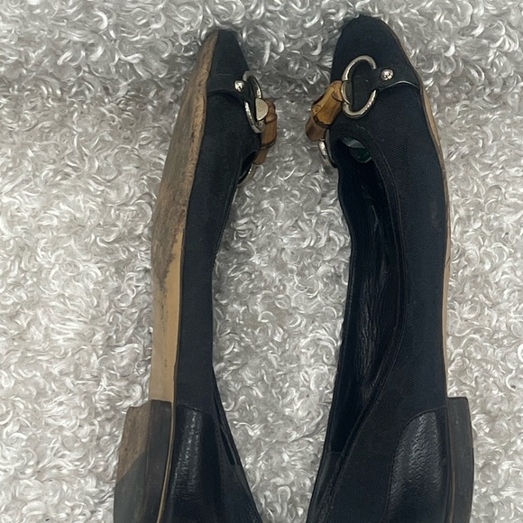 Gucci Canvas Women’s Ballet Flats - Picture 7 of 12